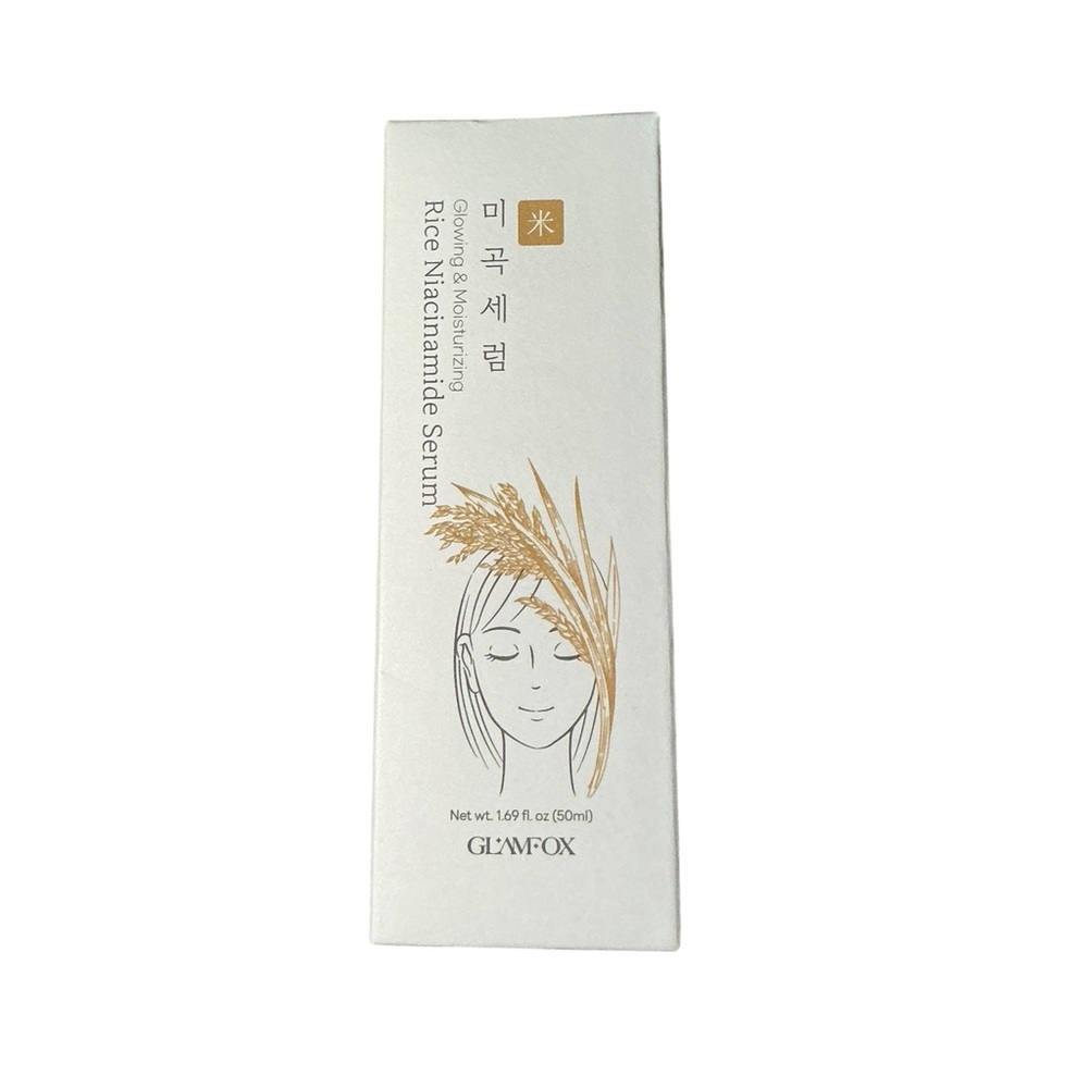 Glamfox Rice Niacinamide Serum New